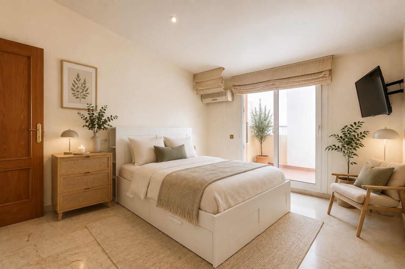 28. Habitación doble arriba IA